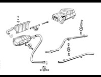 Rolling chassis - Exhaust